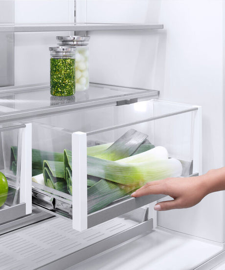 Fisher & Paykel RS90AU3 90cm Series 7 Integrated French Door Refrigerator Freezer - Panel Ready