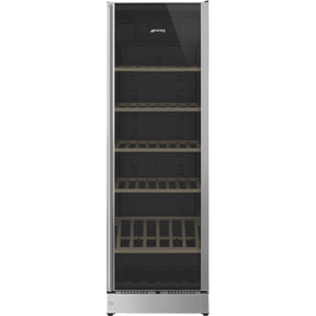 Smeg SCV115G Free standing Classic Wine Cooler Stainless steel - Lux Appliances 