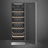Smeg SCV115G Free standing Classic Wine Cooler Stainless steel