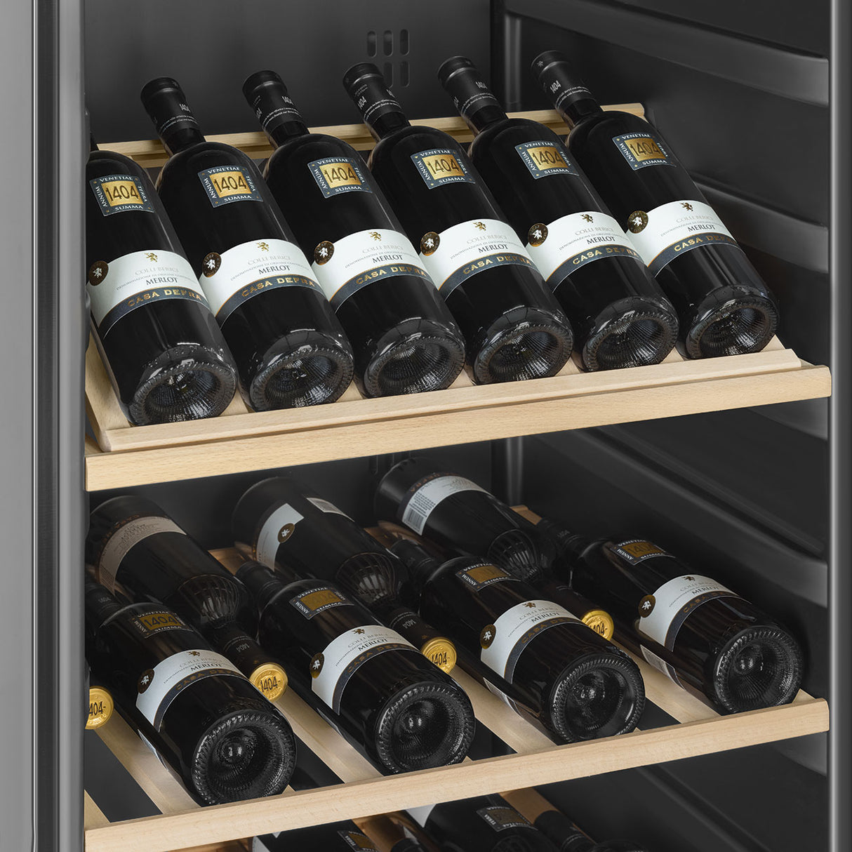 Smeg SCV115G Free standing Classic Wine Cooler Stainless steel