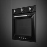 Smeg SF6905N1 Victoria 60cm Built-In Single Oven - Black