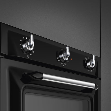 Smeg SF6905N1 Victoria 60cm Built-In Single Oven - Black