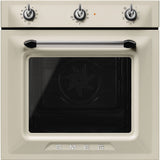 Smeg SF6905P1 Victoria 60cm Built-In Single Oven - Cream