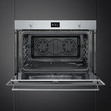Smeg Classic SF9390X1 115L Built-In Electric Single Oven - Stainless Steel - A+ Rated
