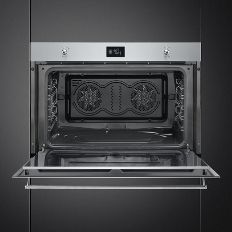 Smeg Classic SF9390X1 115L Built-In Electric Single Oven - Stainless Steel - A+ Rated