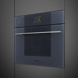Smeg SO4104APG Linea 45 Compact Omnichef Oven, Neptune Grey
