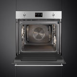 Smeg SOP6302S2PX Classic 60cm Built-In SteamOne Single Oven - Stainless steel