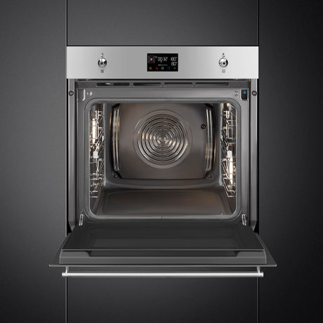 Smeg SOP6302S2PX Classic 60cm Built-In SteamOne Single Oven - Stainless steel