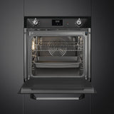 Smeg SOP6900TN Victoria 60cm Built-In Pyrolytic Single Oven - Black
