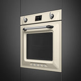 Smeg SOP6902S2PP Victoria 60cm Built-In SteamOne Single Oven - Cream