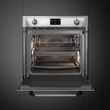 Smeg SOP6902S2PX Victoria 60cm Built-In SteamOne Single Oven - Stainless steel