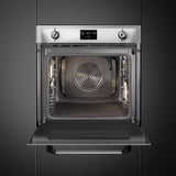 Smeg SOP6902S2PX Victoria 60cm Built-In SteamOne Single Oven - Stainless steel