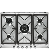 Smeg SR975XGH 70/75 cm Victoria Gas Hob Stainless steel