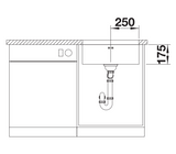 Blanco Supra 500-U - 452615 - Undermount Kitchen Sink - Stainless Steel
