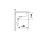Blanco Supra 500-U - 452615 - Undermount Kitchen Sink - Stainless Steel