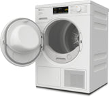 Miele TEA525WP White 8kg Freestanding Heat Pump Tumble Dryer