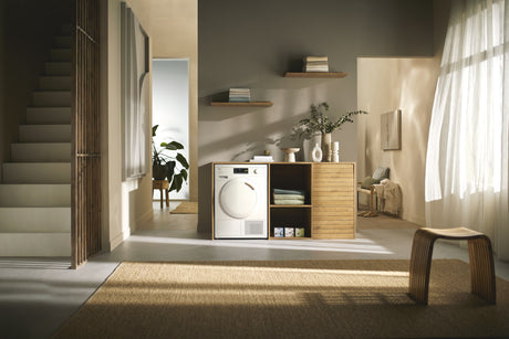 Miele TEA525WP White 8kg Freestanding Heat Pump Tumble Dryer