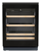 LIEBHERR UWgb 3631 Vinidor - Integrated Undercounter Wine Cooler - Black & Glass