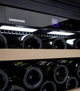LIEBHERR UWgb 3631 Vinidor - Integrated Undercounter Wine Cooler - Black & Glass