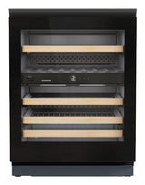 LIEBHERR UWgb 3632 Vinidor - Integrated Undercounter Wine Cooler - Black & Glass