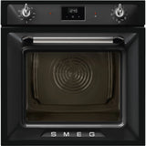 Smeg SOP6900TN Victoria 60cm Built-In Pyrolytic Single Oven - Black