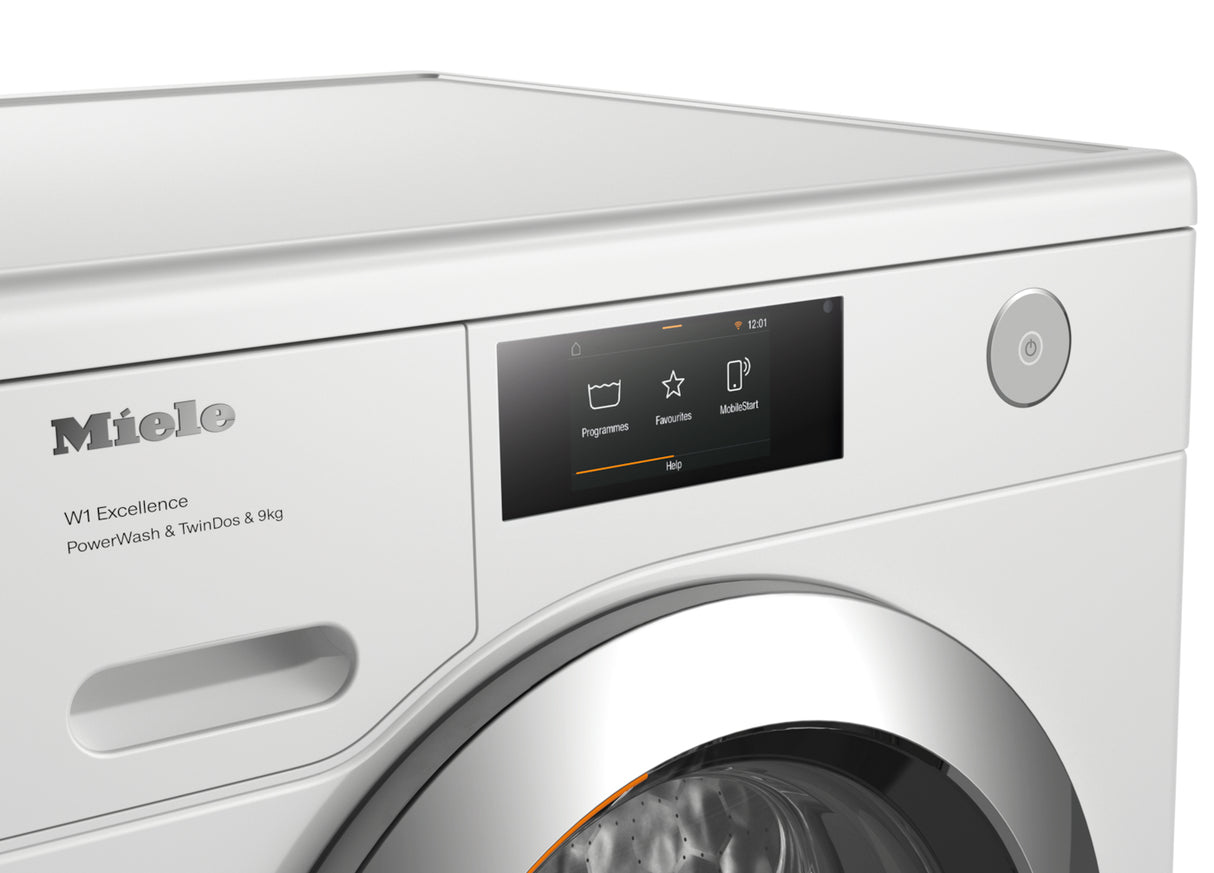 Miele WER865WPS Lotus White 9kg Freestanding Washing Machine