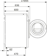 Miele WER865WPS Lotus White 9kg Freestanding Washing Machine