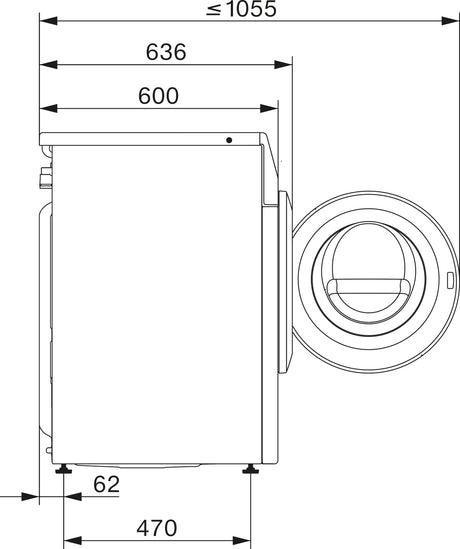 Miele WER865WPS Lotus White 9kg Freestanding Washing Machine