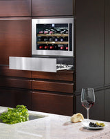 LIEBHERR WKEes 553 GrandCru - Stainless Steel Built In Wine Cooler
