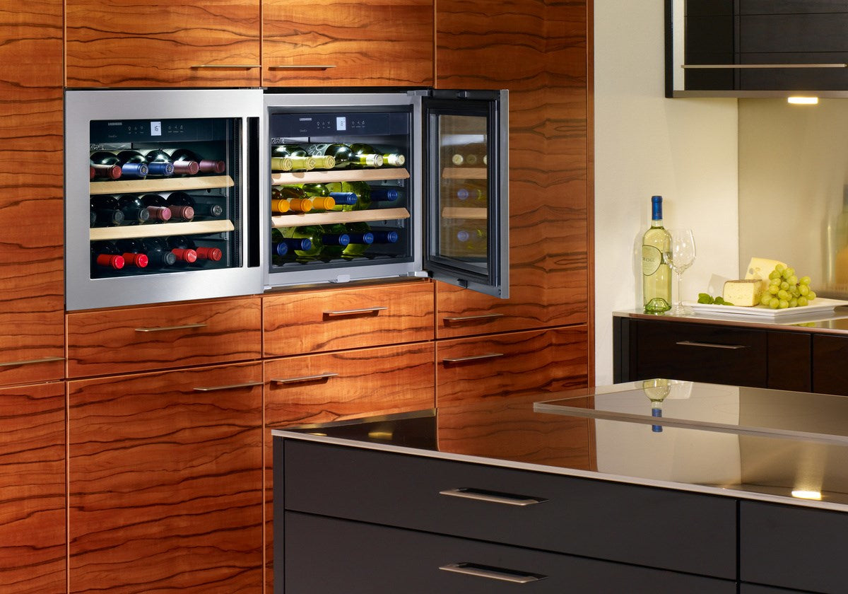 LIEBHERR WKEes 553 GrandCru - Stainless Steel Built In Wine Cooler