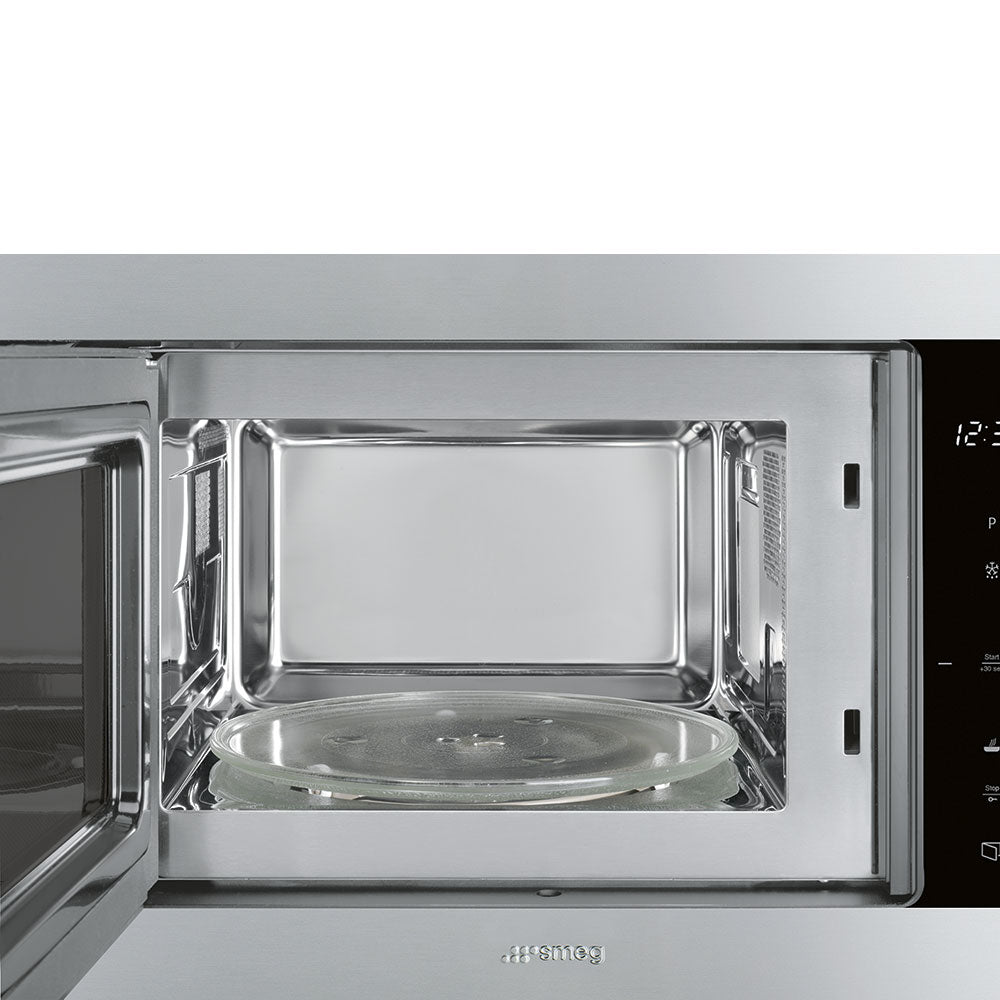 Smeg FMI325X 25 l Built-in Microwave with grill in Stainless steel