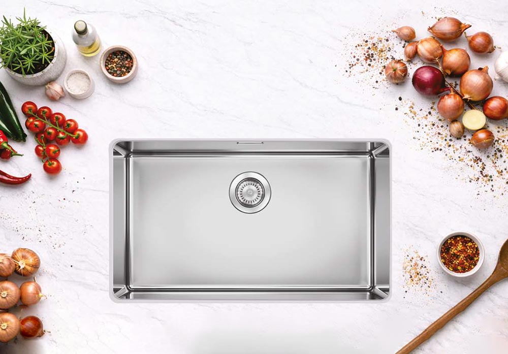 Blanco Quato 700-U 528231 Single Bowl Undermount Sink - Stainless Steel