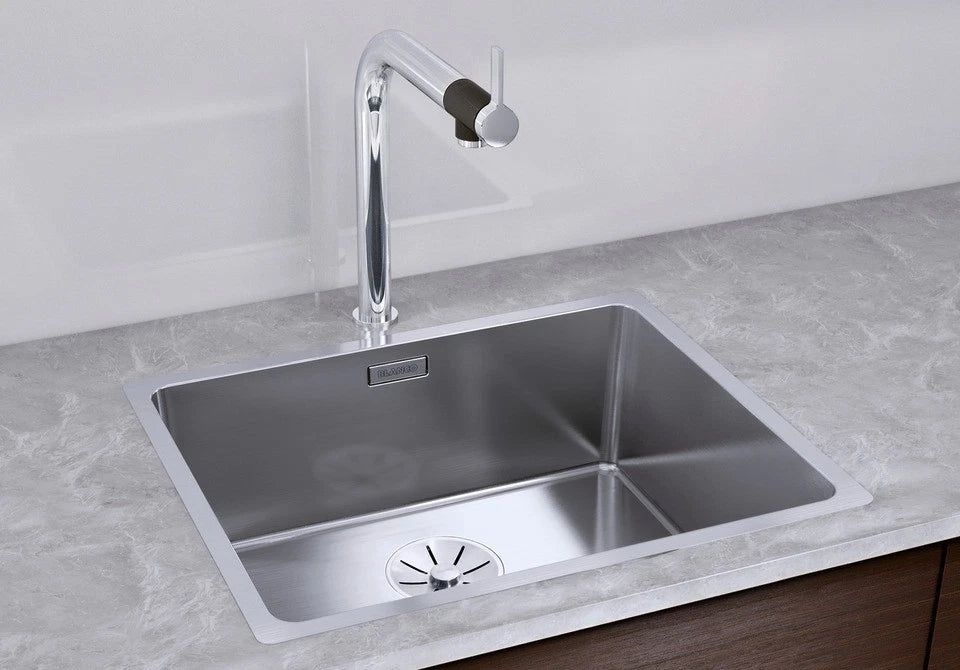 Blanco Andano 500-IF - 522965 - Single Bowl Inset Kitchen Sink - Stainless Steel
