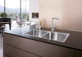 Blanco Andano 400/400-IF - 522985 - 2.0 Bowl Inset Kitchen Sink - Stainless Steel