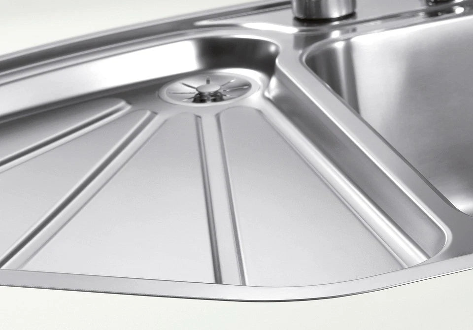 Blanco Delta-IF Corner - 523667 - Inset Corner 1.0 Bowl Kitchen Sink - Stainless Steel