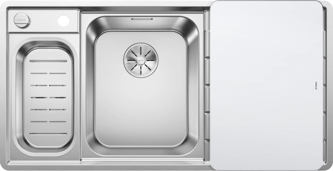 Blanco Axis III 6 S-IF LH - 522105 - 1.5 Bowl Inset Kitchen Sink - Stainless Steel