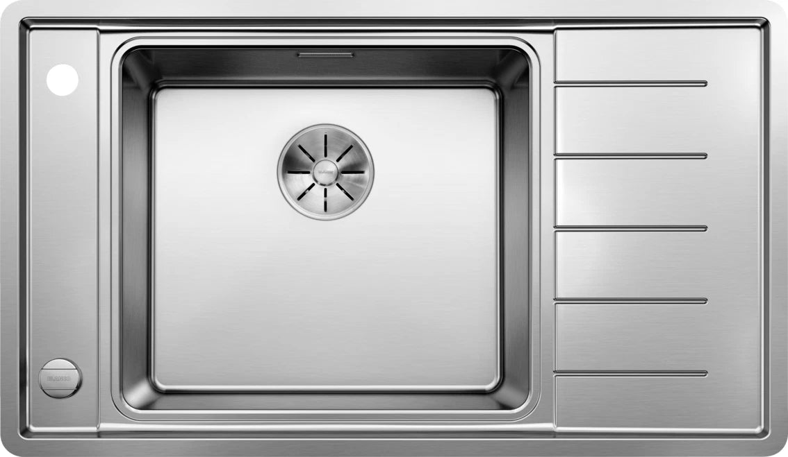 Blanco Andano XL 6 S-IF Compact LH - 523002 - Single Bowl Inset Kitchen Sink - Stainless Steel