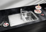 Blanco Classimo 45 S-IF - 525330 - Single Bowl Reversible Inset Kitchen Sink - Stainless Steel