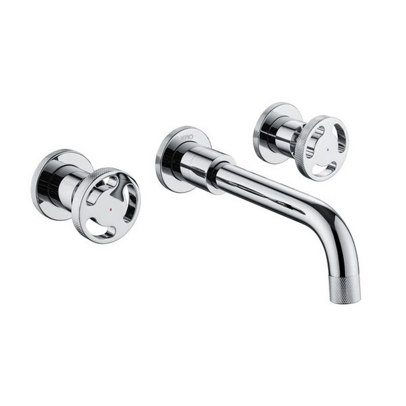 1810 Henry Holt Collection Wall Mount Mixer Tap HH-WM/01/CH - Chrome