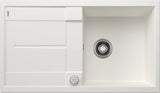 Blanco Metra 5 S - 513037 - Silgranit Reversible 1.0 Bowl Inset Sink - White