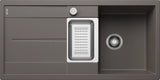 Blanco Metra 6 S - 527299 - Silgranit Reversible 1.5 Bowl Inset Sink - Volcano Grey