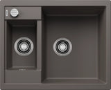 Blanco Metra 6 - 527295 - Silgranit 1.5 Bowl (No Drainer) Reversible Inset Sink - Volcano Grey
