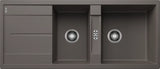 Blanco Metra 8 S - 527303 - Silgranit Reversible 1.5 Bowl Inset Sink - Volcano Grey