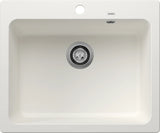 Blanco Naya 6 with Tap Ledge - 519641 - Silgranit 1.0 Bowl Inset Sink - White
