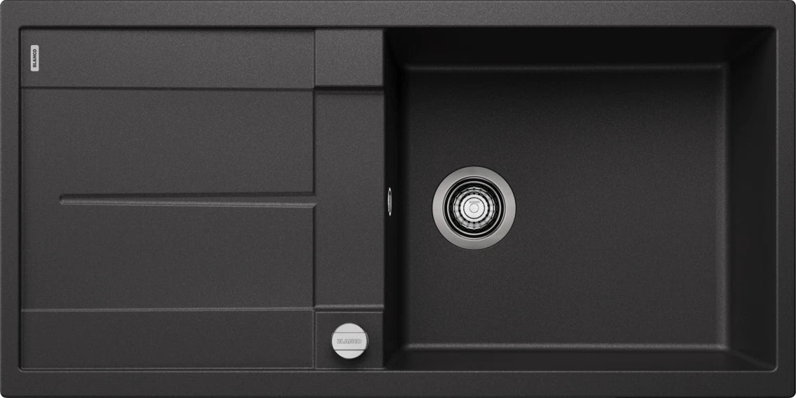 Blanco Metra XL 6 S - 515286 - Silgranit Reversible 1.0 Bowl Inset Sink - Anthracite