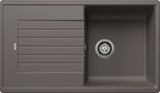Blanco Zia 5 S - 527387 - Silgranit 1.0 Bowl Inset Kitchen Sink - Volcano Grey