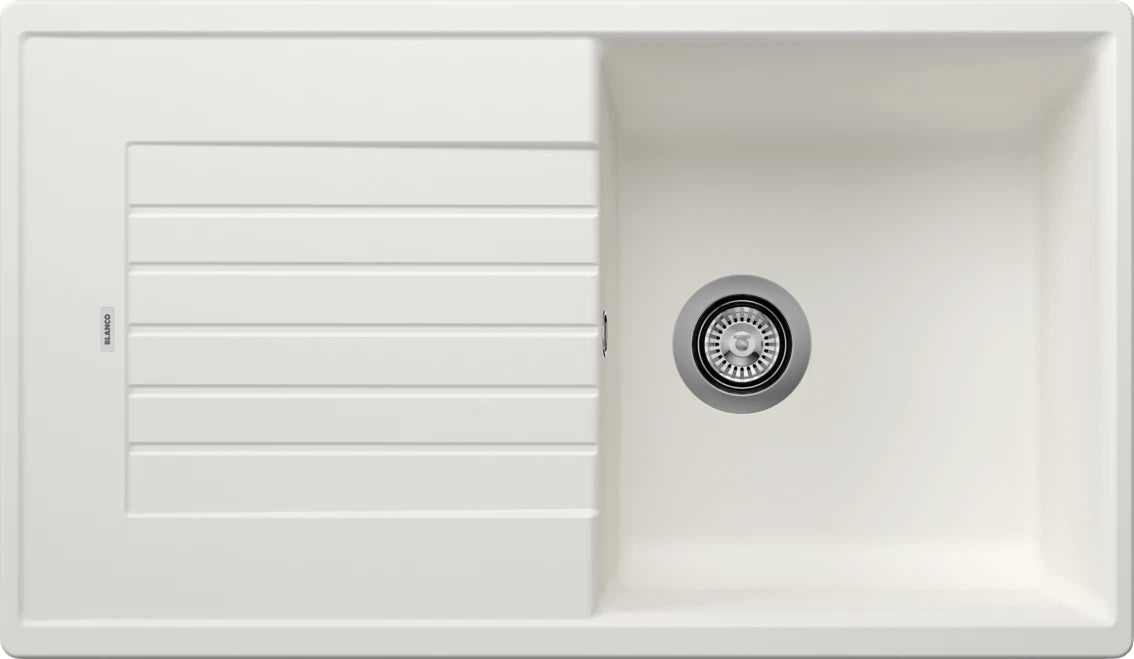 Blanco Zia 5 S - 520515 - Silgranit 1.0 Bowl Inset Kitchen Sink - White