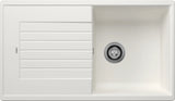 Blanco Zia 5 S - 520515 - Silgranit 1.0 Bowl Inset Kitchen Sink - White