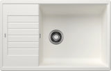 Blanco Zia XL 6 S Compact - 523277 - Single Bowl Silgranit Inset Sink - White
