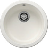 Blanco Rondo - 511621 - Silgranit Round Inset 1.0 Bowl Sink - White